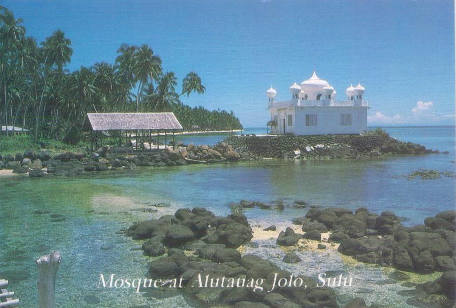 Mosque at Alutauag Jolo, Sulu (Philippines)