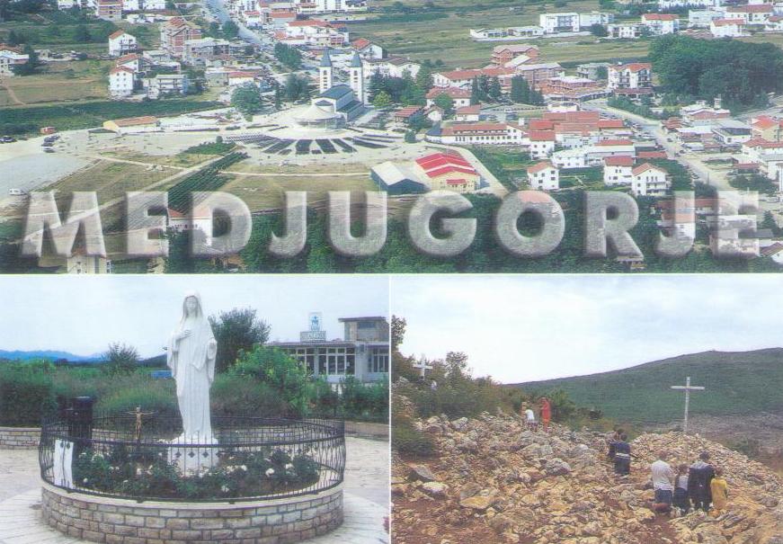 Međugorje (Bosnia), three views