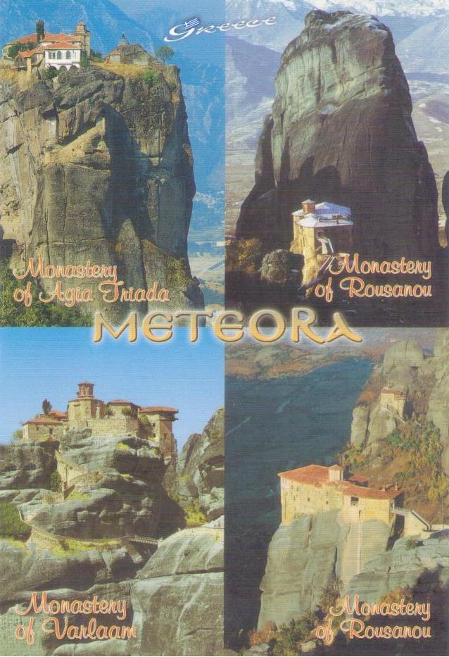 Four Monasteries, Meteora (Greece)