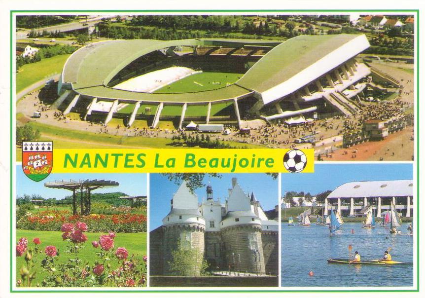 Nantes, Le stade de la Beaujoire (France)