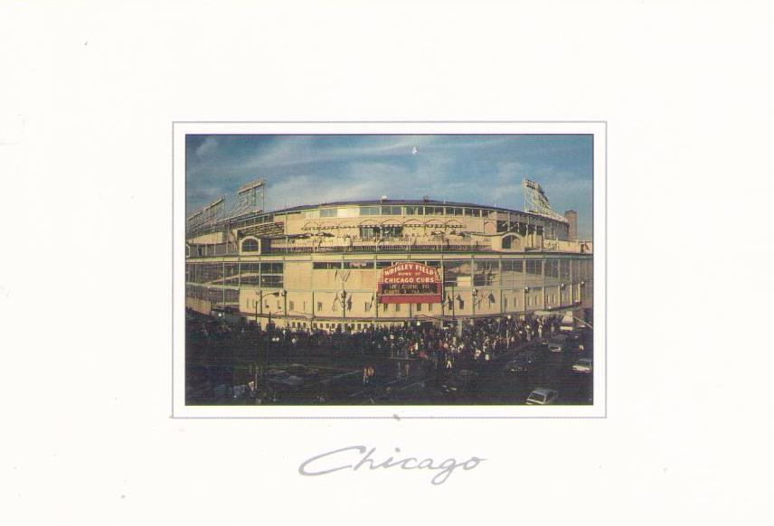 Chicago, Wrigley Field (Illinois, USA)