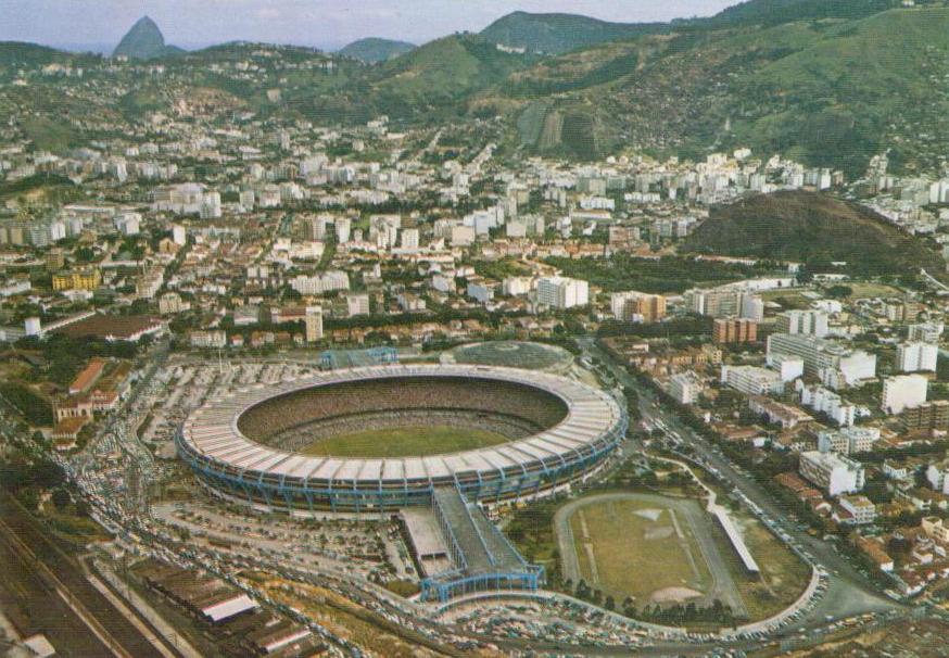 Rio de Janeiro – RJ – Panoramic view with Maracanã Stadium (Brazil)