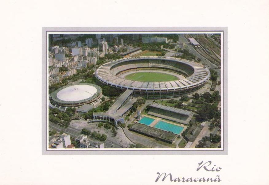 Rio de Janeiro – RJ – Air view of Maracanã Stadium (Brazil)