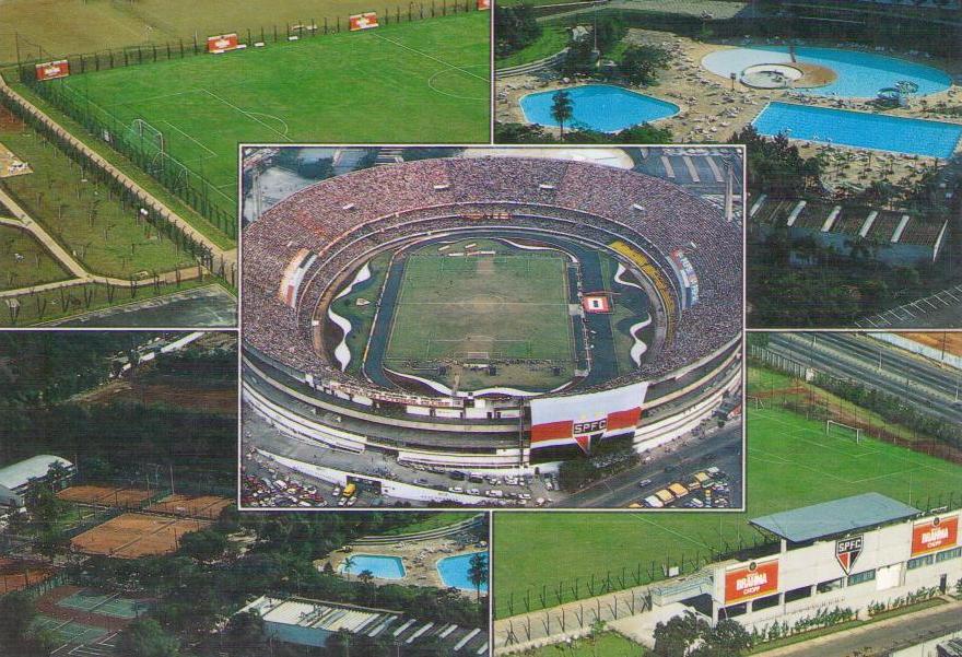 São Paulo – SP – Estadio “Cicero Pompeu de Toledo” (not a postcard)