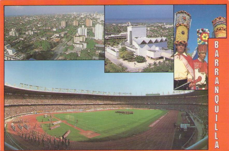 Barranquilla, multiple views (Colombia)