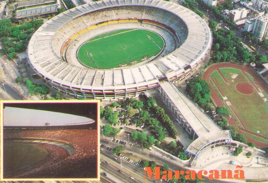Rio de Janeiro – RJ –  Aerial view o (sic) the Mario Filho Stadium