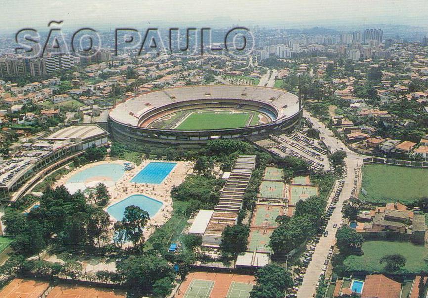 São Paulo – SP – Air view of the Sao Paulo Clube in the Morumbi District