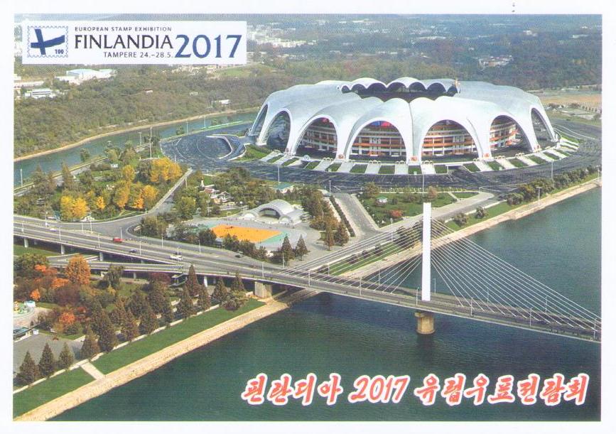 Chongnyu Bridge and May Day Stadium – Finlandia 2017 (Pyongyang, DPR Korea)