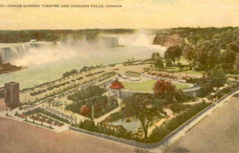 Niagara Falls and Oakes Garden Theatre (Canada)