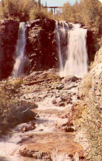 Falls above Ophir near Telluride (Colorado, USA)