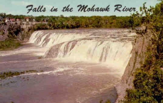 Falls in the Mohawk River, Cohoes (New York)