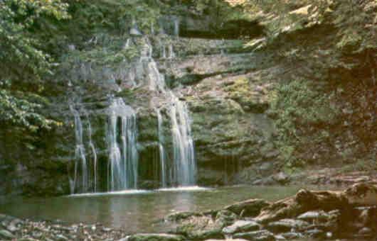 Buttermilk Falls, Shunk (Pennsylvania)