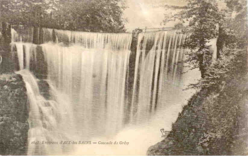 Aix-les-Bains, Cascade de Gresy (France)