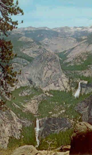 Yosemite National Park, Vernal and Nevada Falls (California)