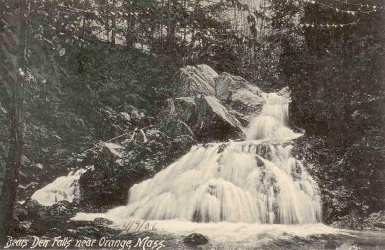 Bears Den Falls, Orange (Massachusetts)