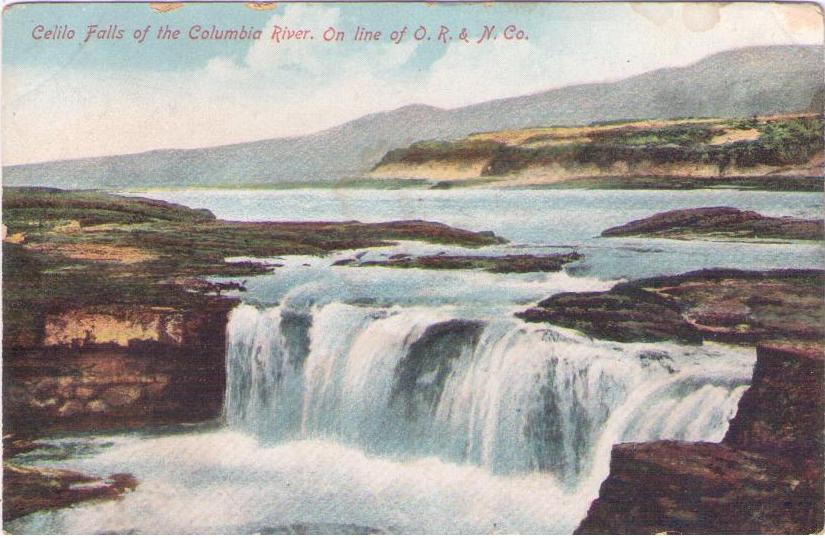 Celilo Falls of the Columbia River (Oregon, USA)