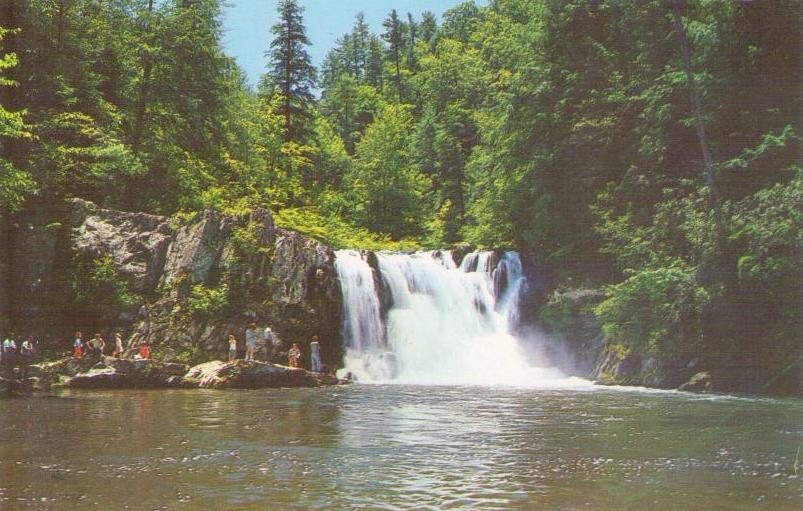 Great Smoky Mountains National Park, Abram’s Falls in the Cade’s Cove Section (Tennessee, USA)