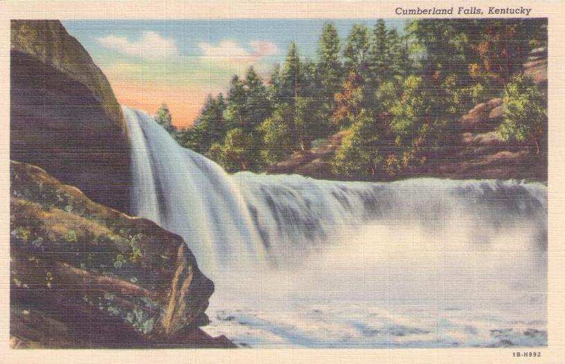 Cumberland Falls (Kentucky, USA)