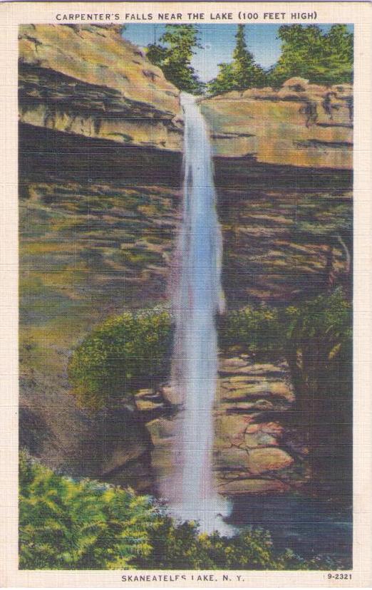 Skaneateles Lake, Carpenter’s Falls near the lake (New York)