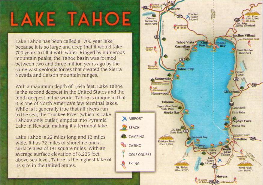 Lake Tahoe (California/Nevada, USA)
