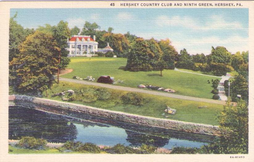 Hershey Country Club and Ninth Green (Pennsylvania, USA)
