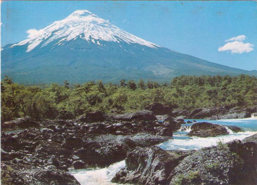 Osorno Volcano and Petrohue River (Chile)
