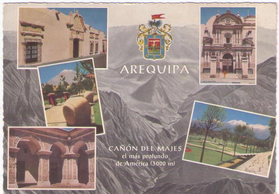 Arequipa, multiple views (Peru)