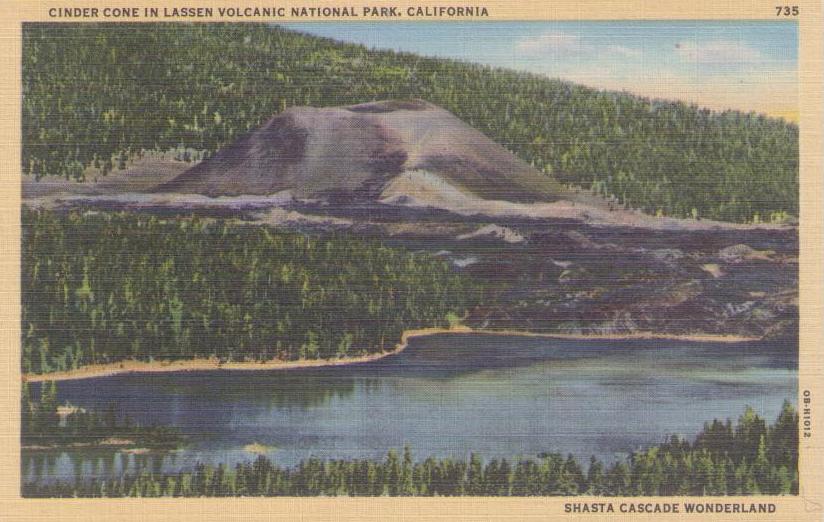 Cinder Cone in Lassen Volcanic National Park (California)