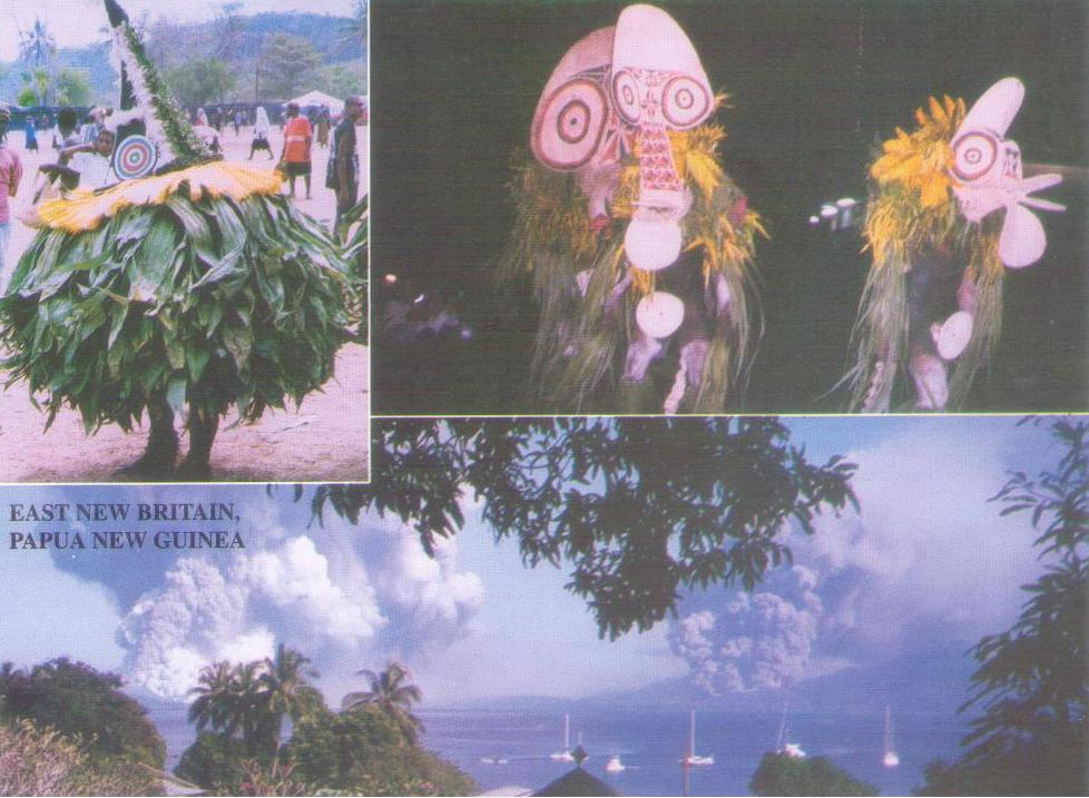 East New Britain Province, multiple views (Papua New Guinea)