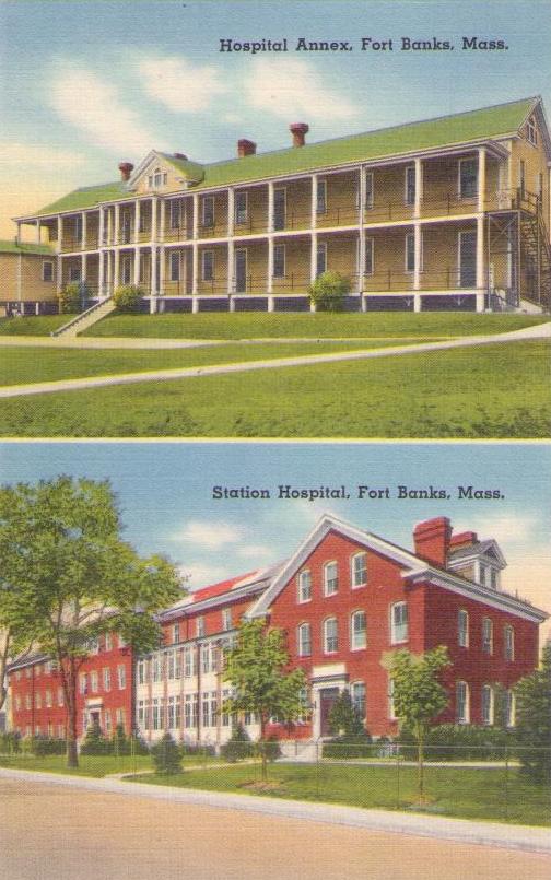 Fort Banks, Hospital Annex and Station Hospital (Massachusetts, USA)