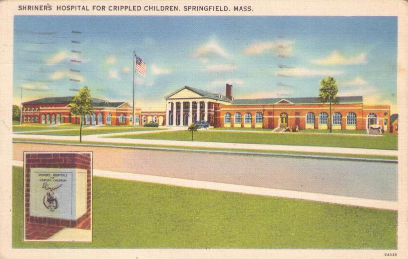 Springfield, Shriner’s Hospital for Crippled Children (Massachusetts, USA)