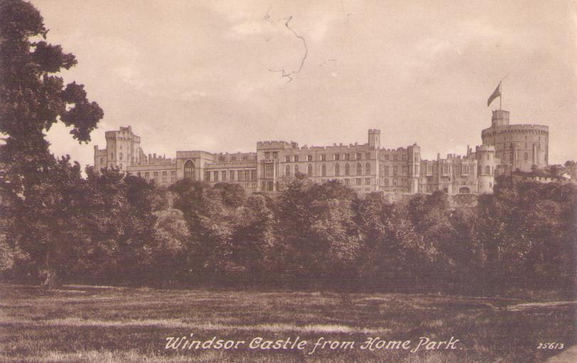 Windsor Castle from Home Park (England)