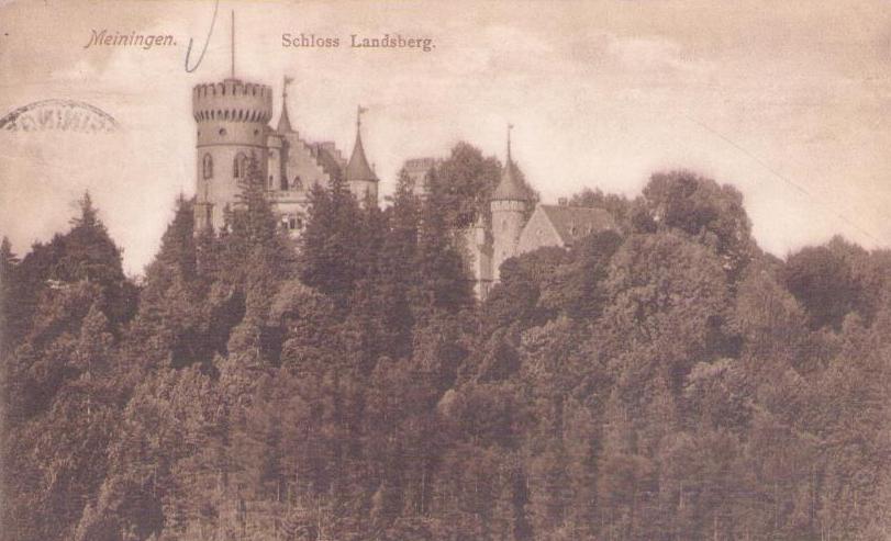 Meiningen, Schloss Landsberg (Germany)