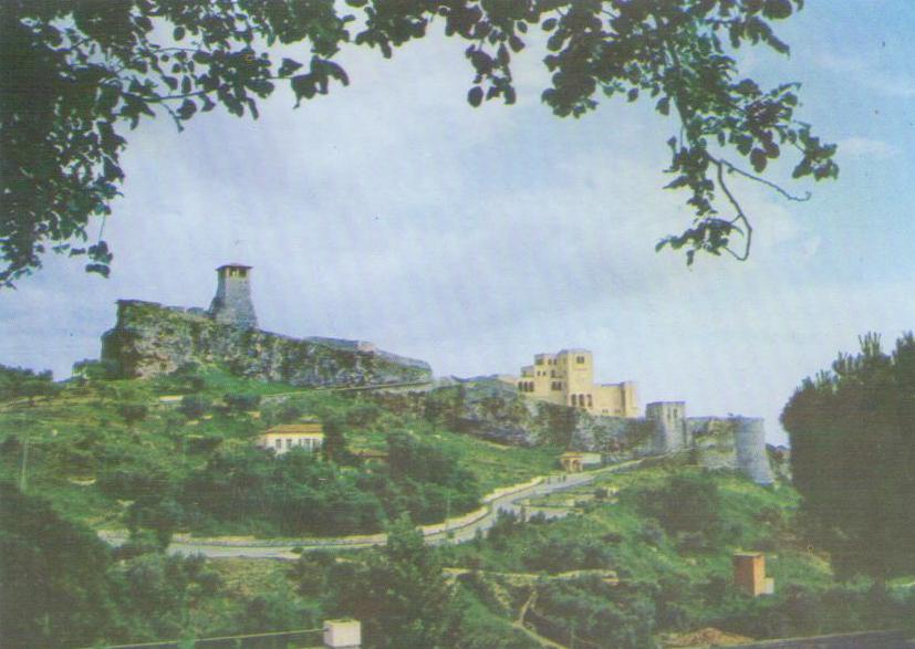 The castle of Kruja (Albania)