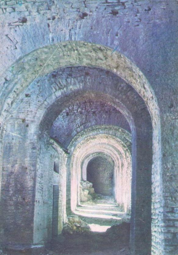 Gallery in Gjirokaster’s castle (Albania)