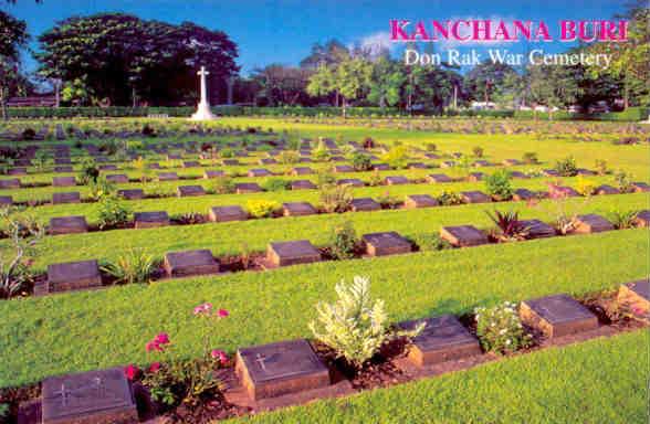 Don Rak War Cemetery, Kanchana Buri (Thailand)