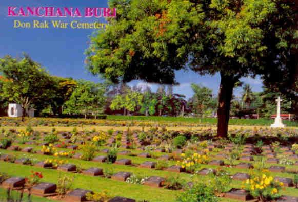 Kanchana Buri, Don Rak War Cemetery (Thailand)