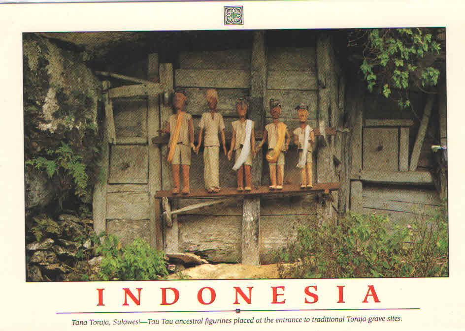 Tana Toraja, Tau Tau ancestral figurines (Indonesia)