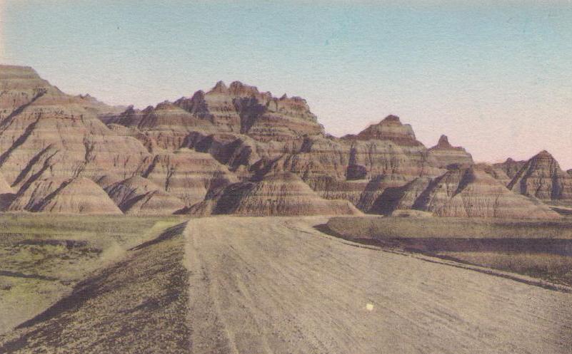 The Badlands National Monument – Prehistoric Graveyard, Fossil Beds (South Dakota, USA)