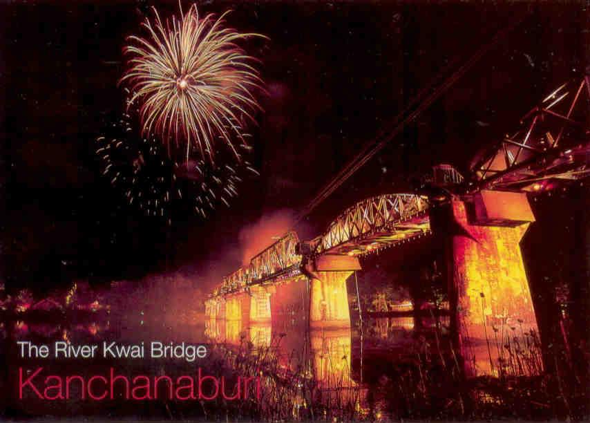Kanchanaburi, The River Kwai Bridge (Thailand)