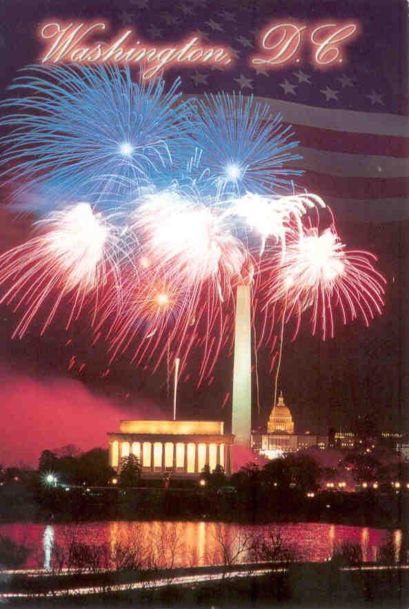 Fourth of July Fireworks, Washington (DC)