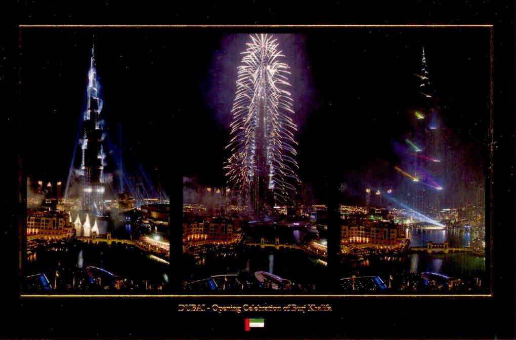 Dubai, Opening Celebration of Burj Khalifa