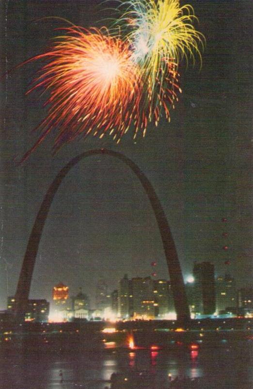 St. Louis, Riverfront, July 4th (Missouri, USA)