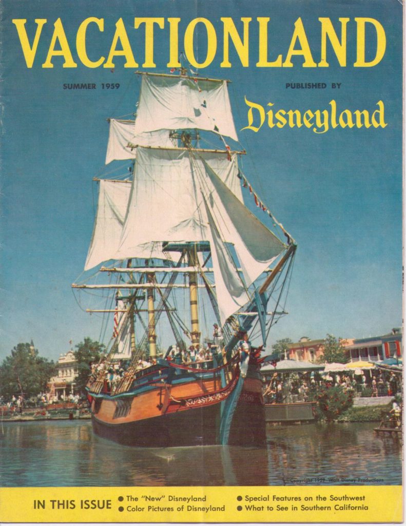 Vacationland, Summer 1959 – front cover (not a postcard)