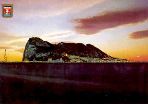 Penon de Gibraltar from Algeciras – Cadiz (Spain)