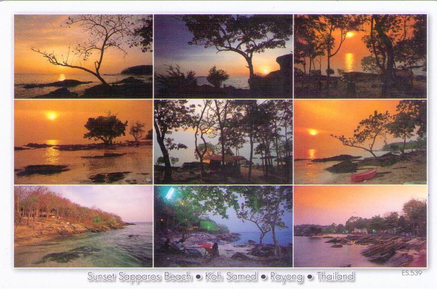 Sunset Sapparos Beach – Koh Samed – Rayong (Thailand)