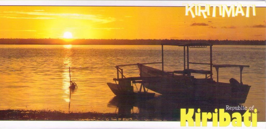 Kiritimati, sunset (Republic of Kiribati)