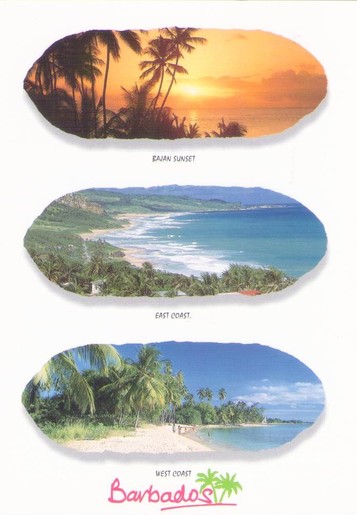 Bajan Sunset, and multiple views (Barbados)