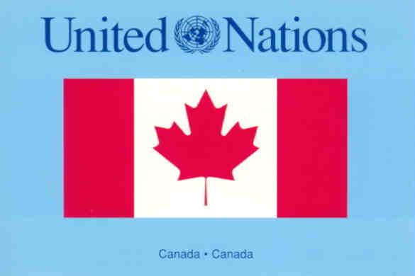 Canadian flag – United Nations