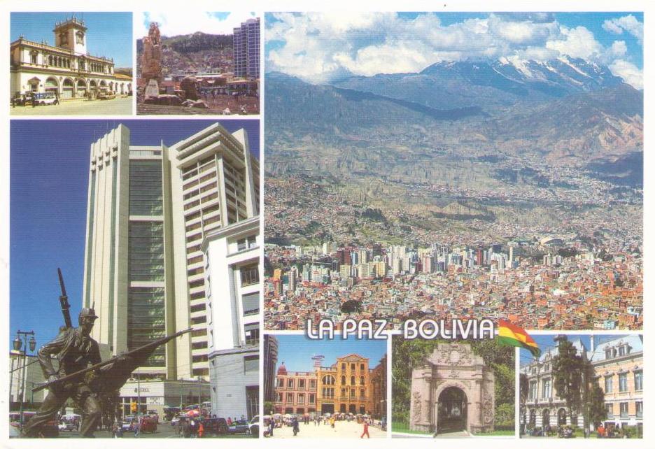 La Paz, Plaza Obelisco, El Soldado Desconocido (Bolivia)